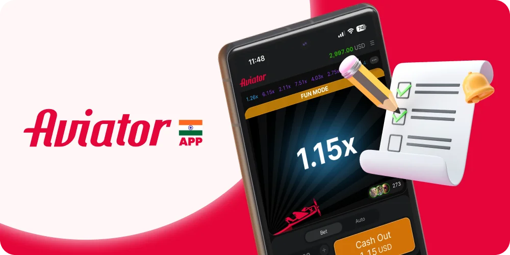 Terms and conditions for Aviator app users in India